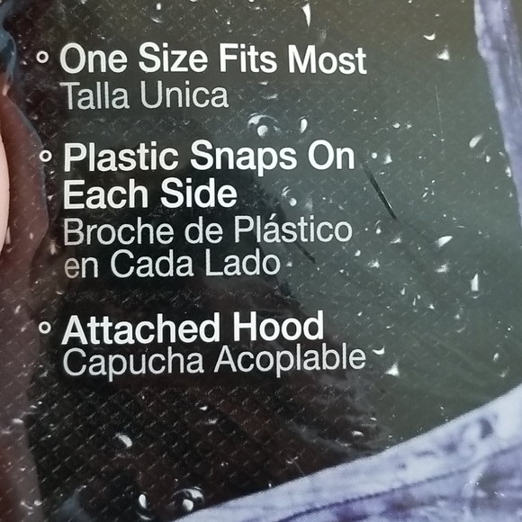 Reusable Poncho - Picture 3 of 3